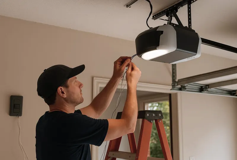 Off Track Door Repair in Dunnellon